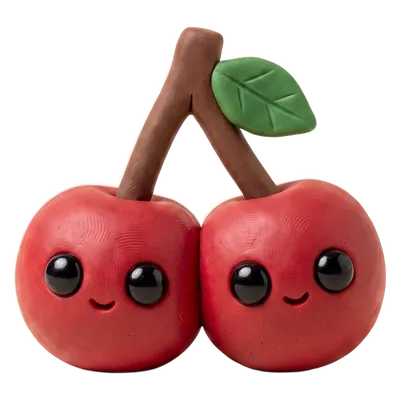 A clay cherry.