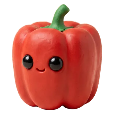 A clay pepper.